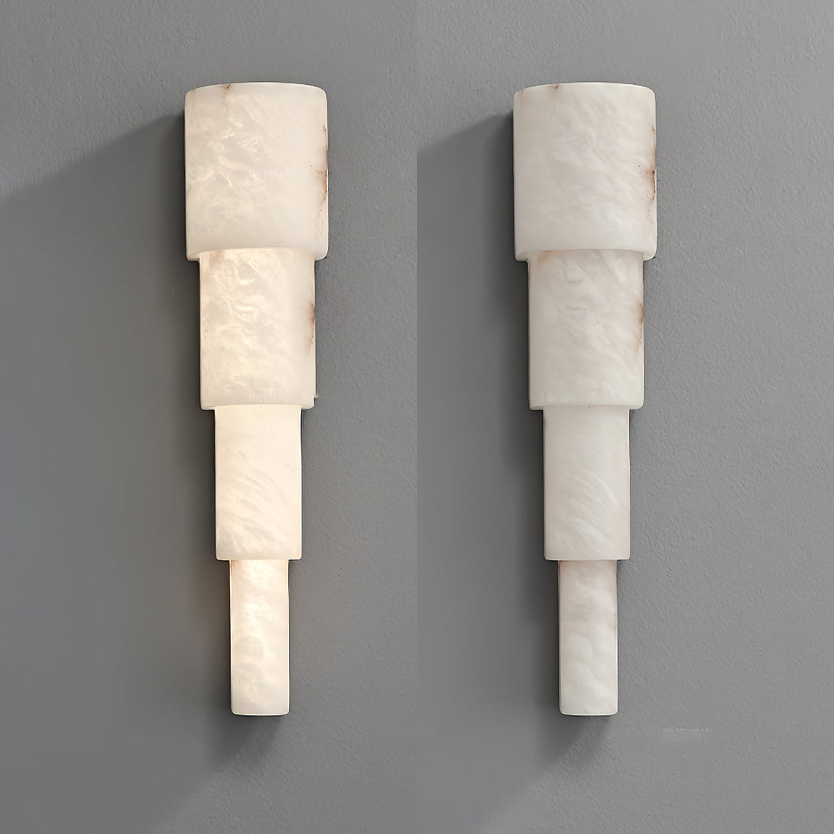 Raya Wandleuchte aus Alabaster