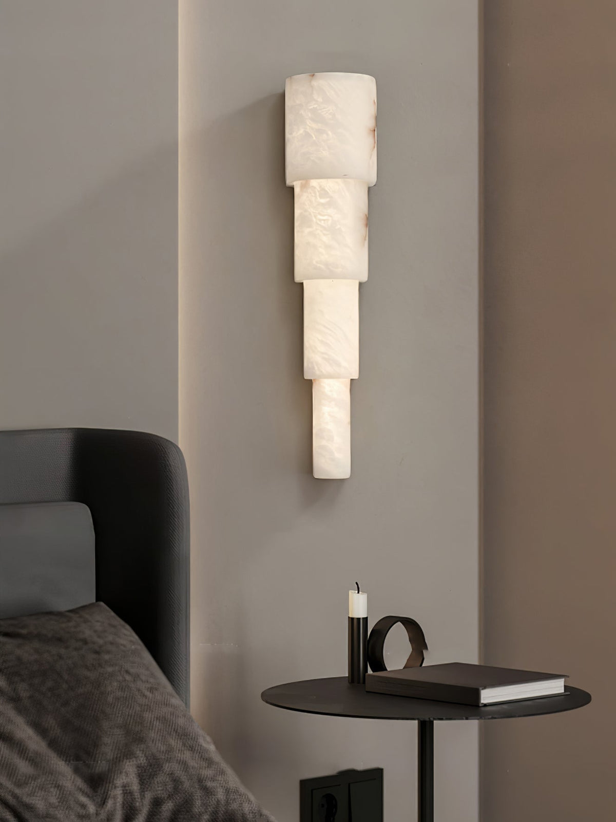 Raya Wandleuchte aus Alabaster