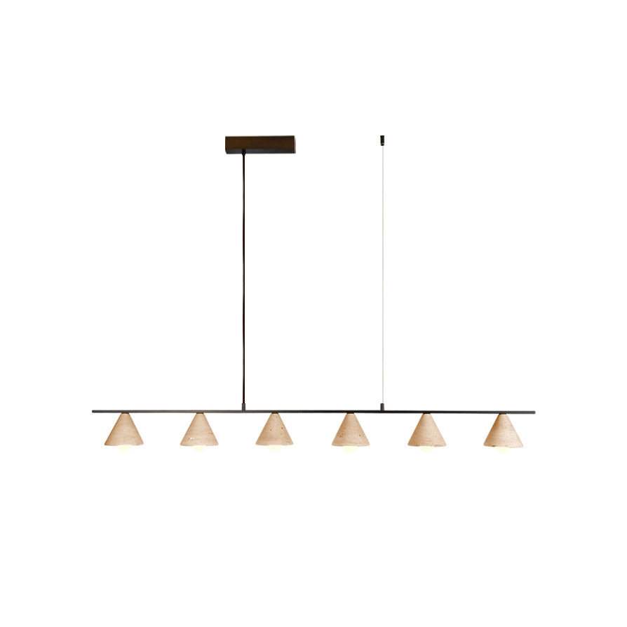 Ulfuvyi zeitgenössische minimalistische Pendelleuchte aus Travertin
