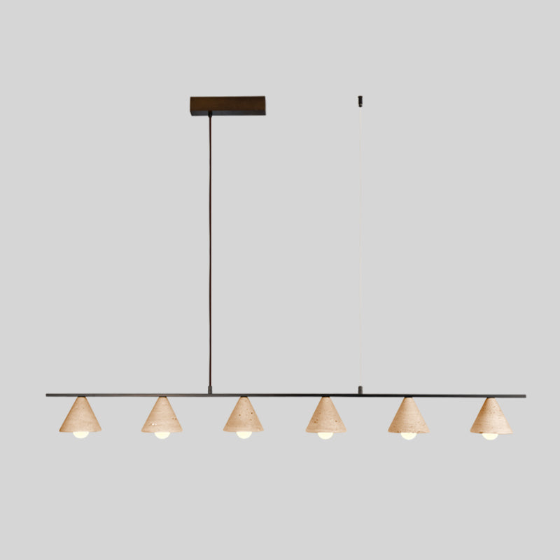 Ulfuvyi zeitgenössische minimalistische Pendelleuchte aus Travertin