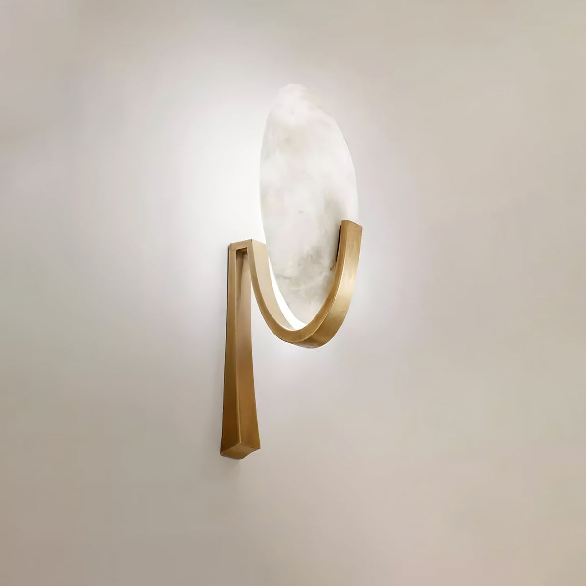 Nivaeria moderne Wandleuchte aus Alabaster