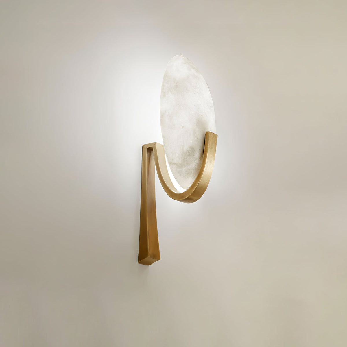 Nivaeria moderne Wandleuchte aus Alabaster