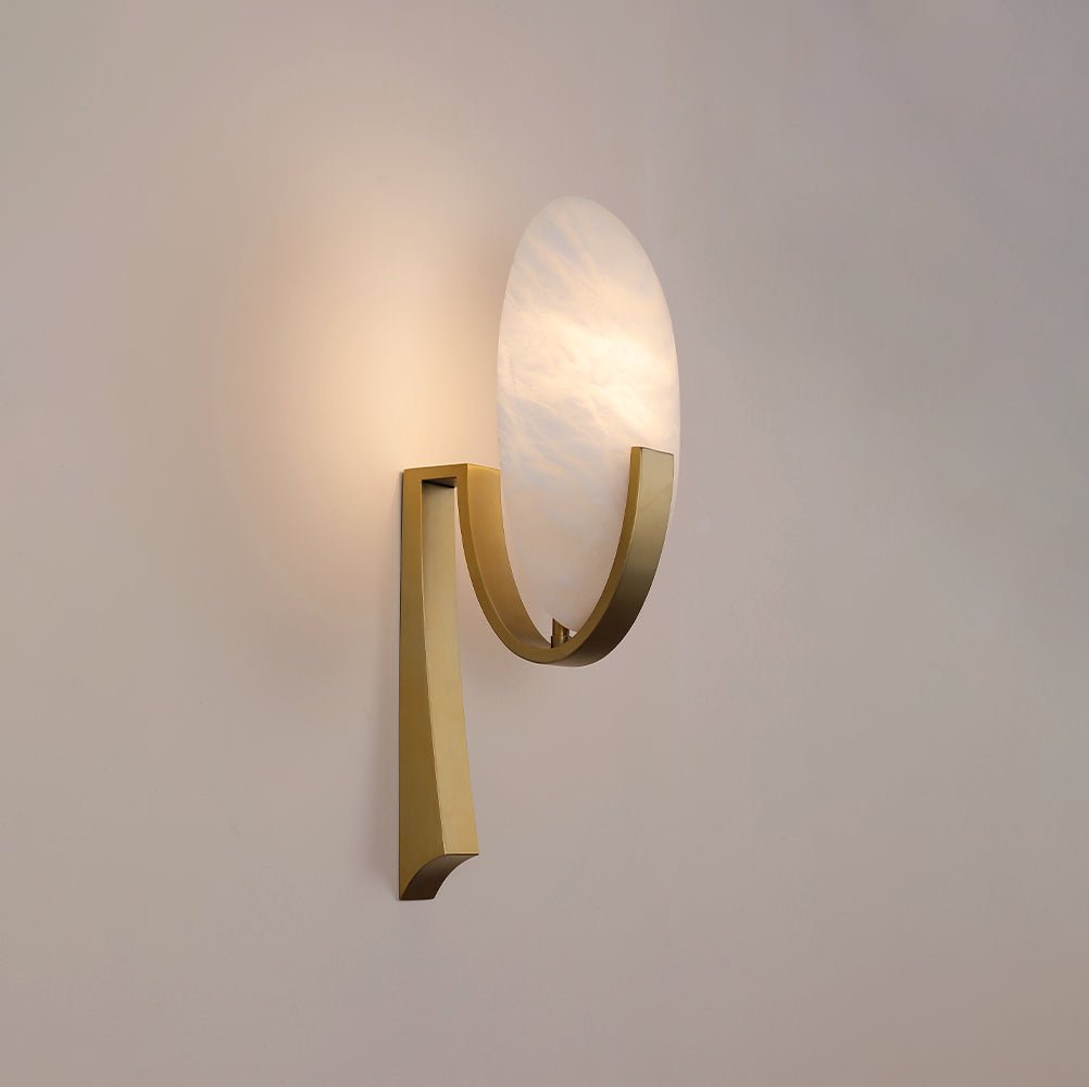 Nivaeria moderne Wandleuchte aus Alabaster