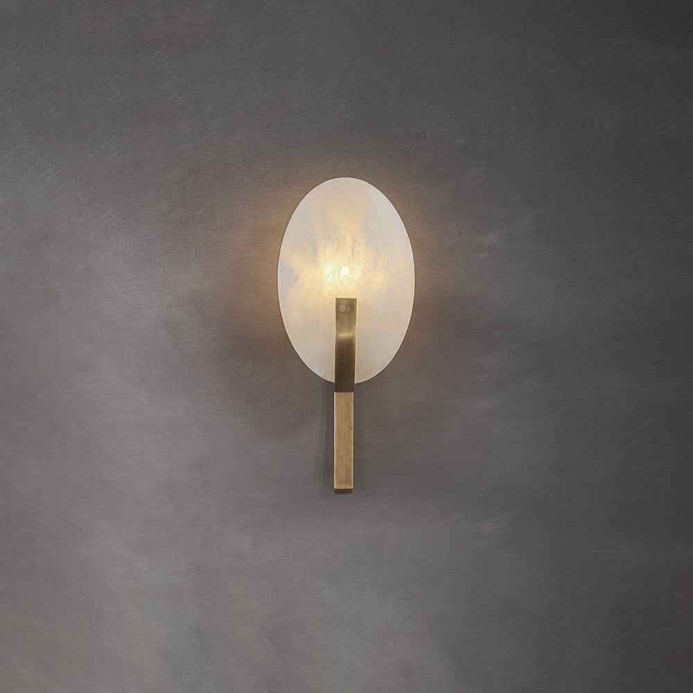 Nivaeria moderne Wandleuchte aus Alabaster