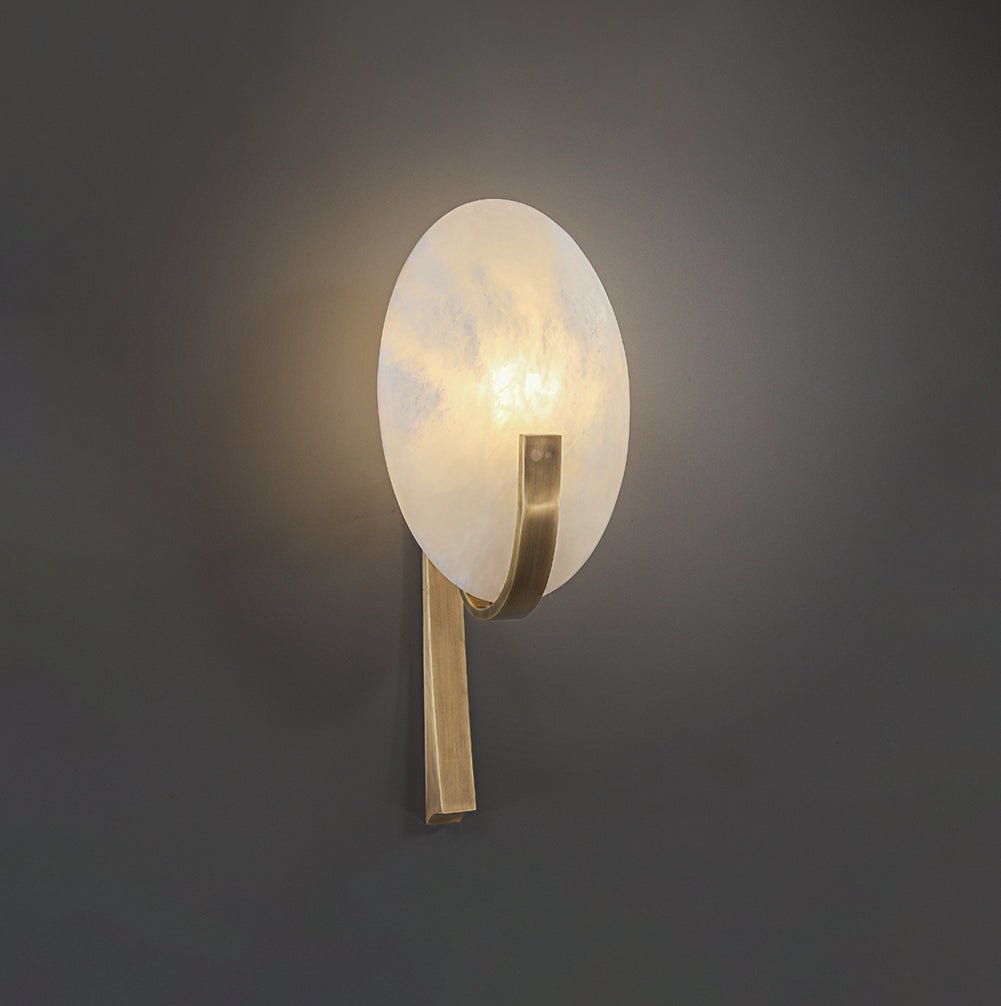 Avey zeitgenössische Wandleuchte aus Alabaster