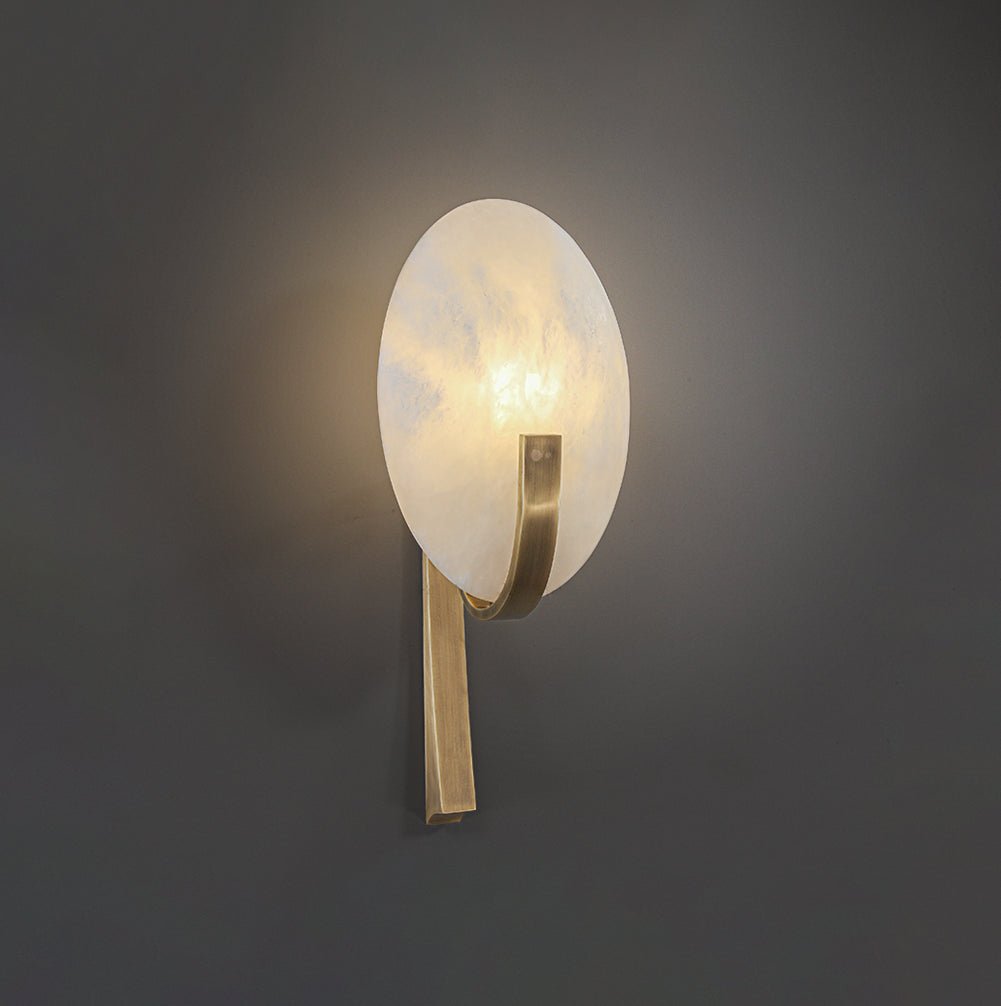 Nivaeria moderne Wandleuchte aus Alabaster
