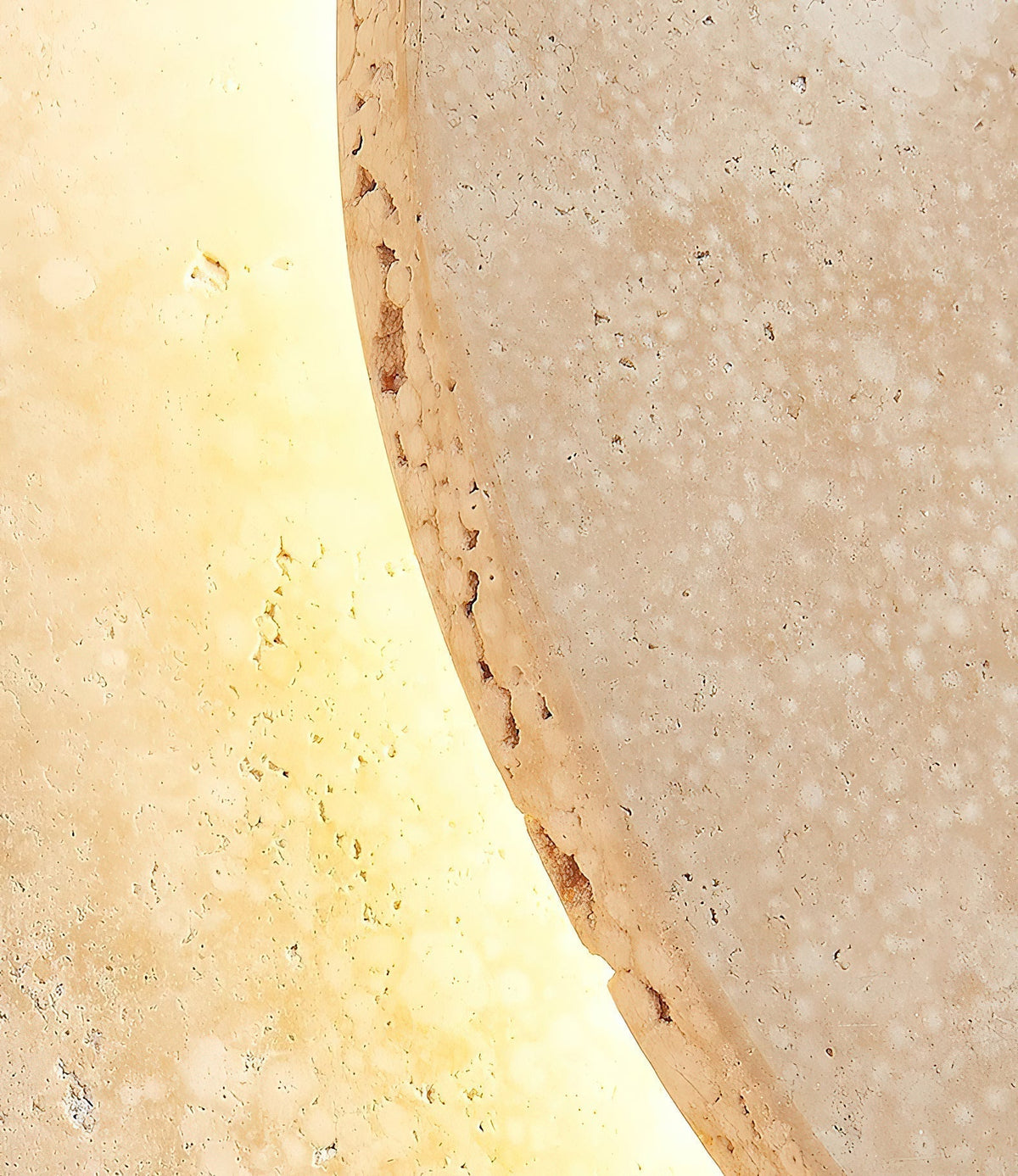 Yrvuvyn Individual Creativity Travertine Wandleuchte