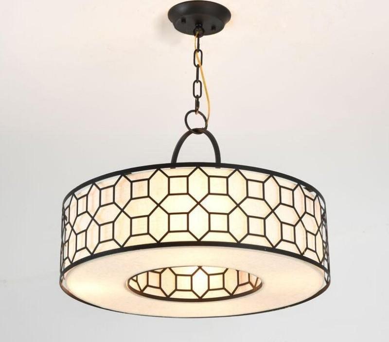 Arshaor Premium Elegance runde Pendelleuchte aus Kupfer mit Glaskolben