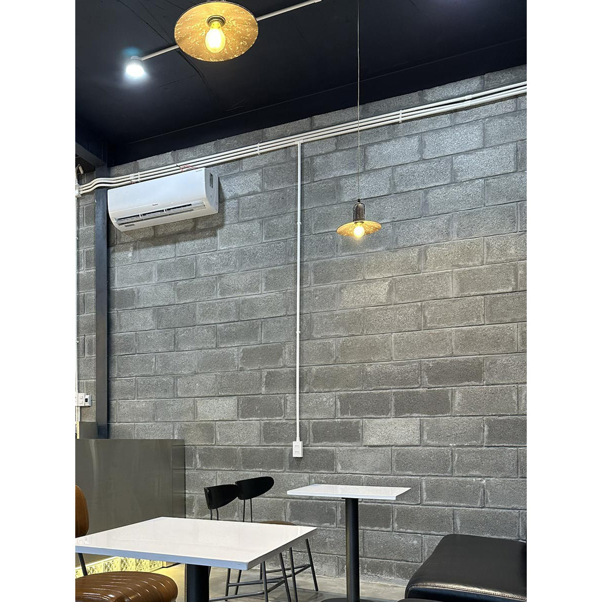 Yrvuvyi moderne minimalistische industrielle Metall-Pendelleuchte