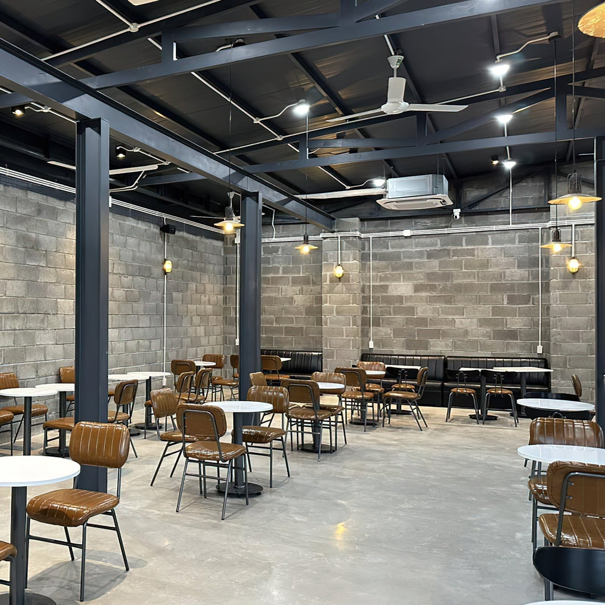 Yrvuvyi moderne minimalistische industrielle Metall-Pendelleuchte