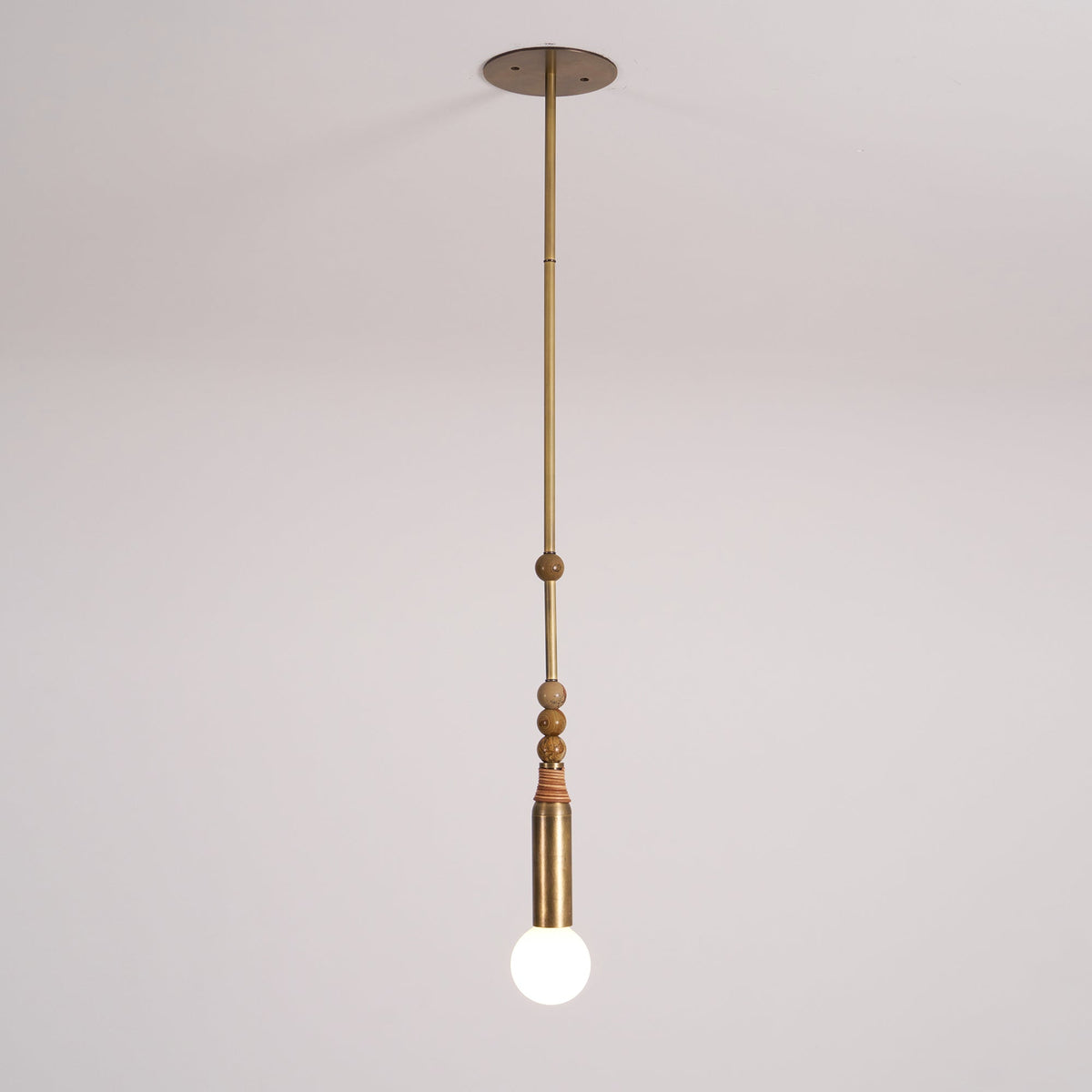 Alvuvyn zeitgenössische minimalistische Pendelleuchte aus Marmor