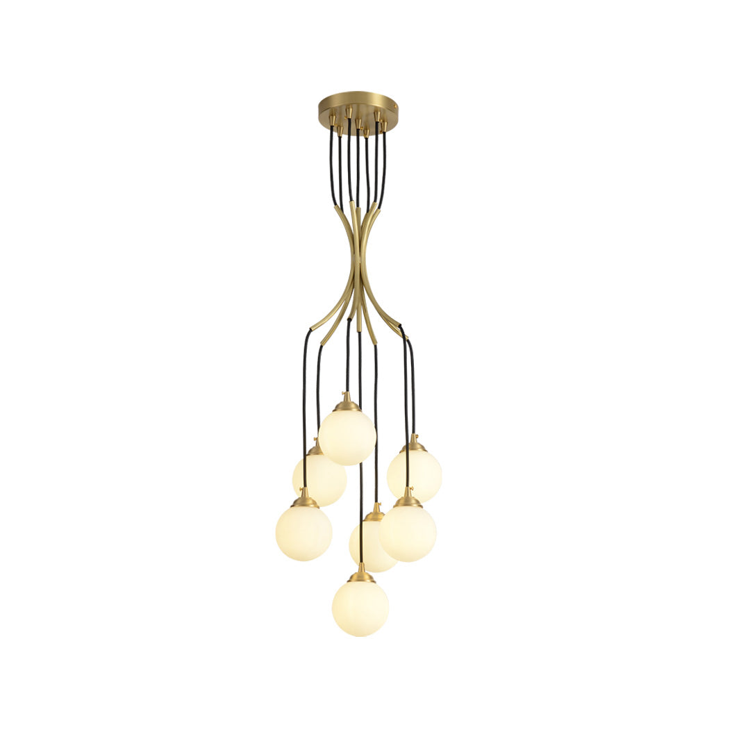 Zoruvyi modern minimalistisch Ball Drop Glas Kronleuchter