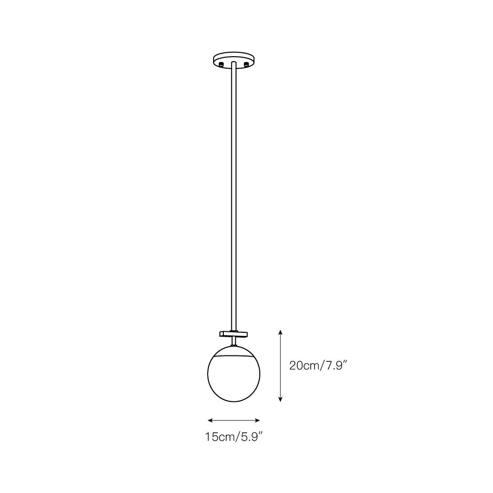 Ornuvyn Kronleuchter zeitgenössische minimalistische Kronleuchte aus Glas
