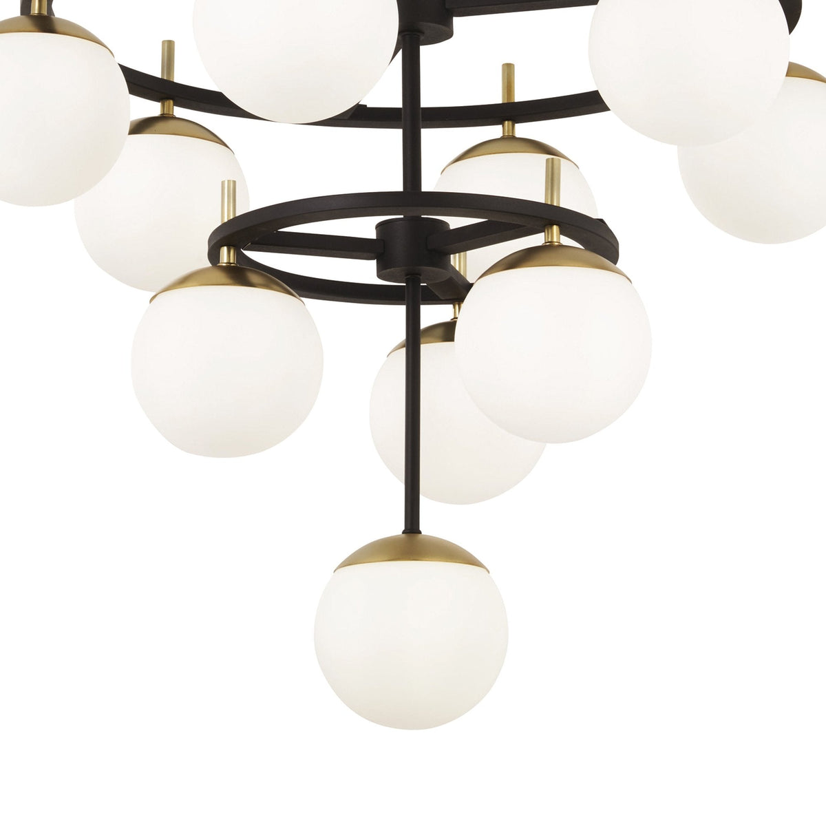 Ornuvyn Kronleuchter zeitgenössische minimalistische Kronleuchte aus Glas
