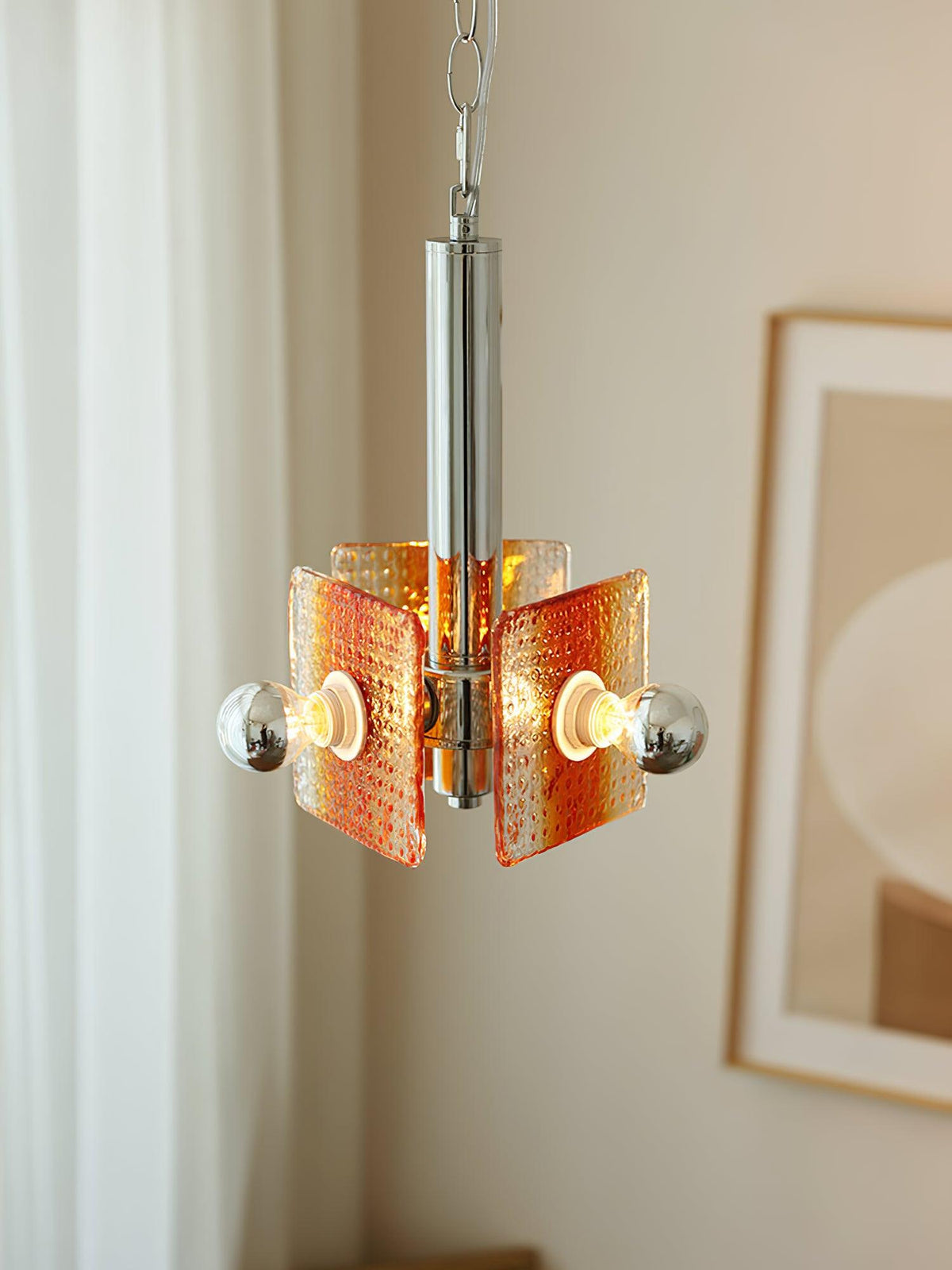 Vesk Pendelleuchte aus Glas im eleganten Design