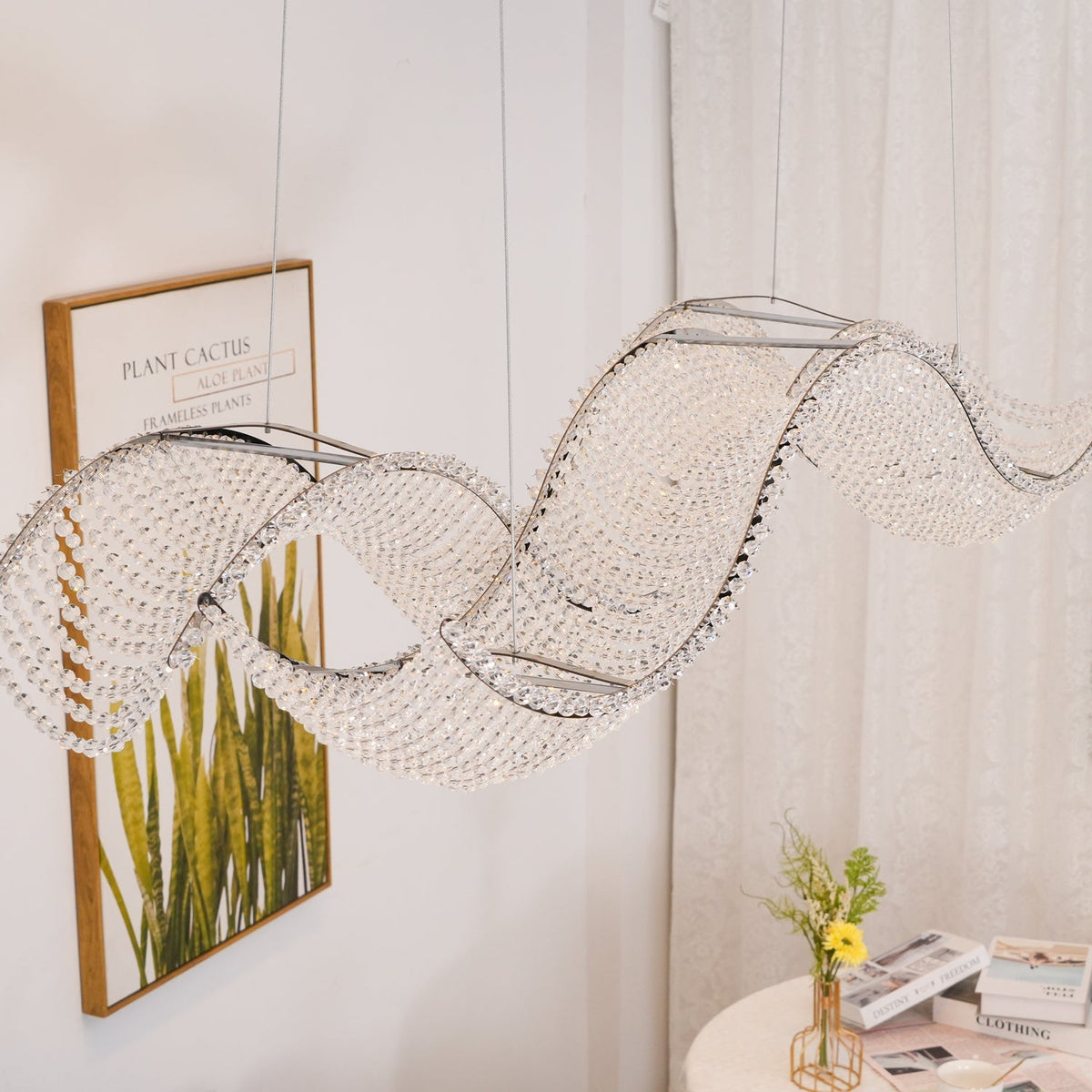 Caelox Kronleuchter im postmodernen Luxus-Stil aus Kristall