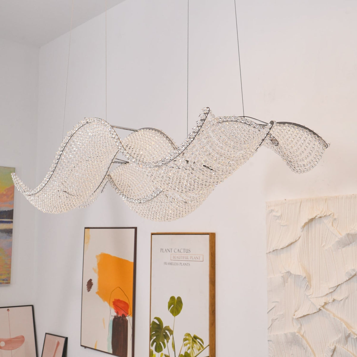 Caelox Kronleuchter im postmodernen Luxus-Stil aus Kristall