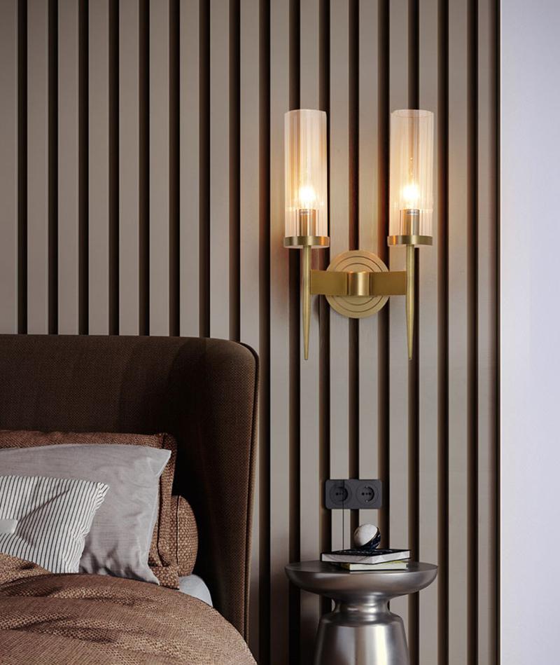 Vilaeisra Elegance Vintage-Glas-Wandleuchte