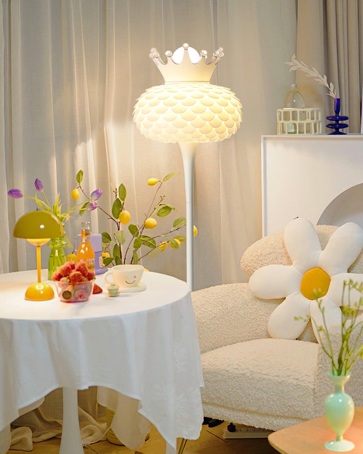 Regal moderne PVC-Stehleuchte