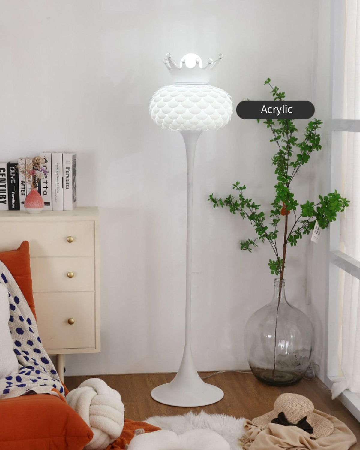 Regal moderne PVC-Stehleuchte