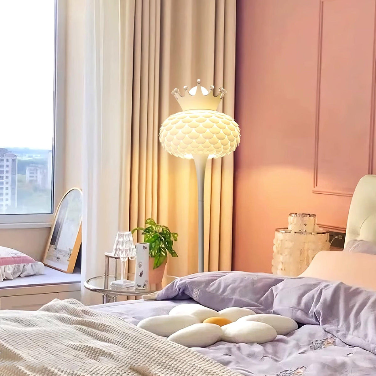 Regal moderne PVC-Stehleuchte