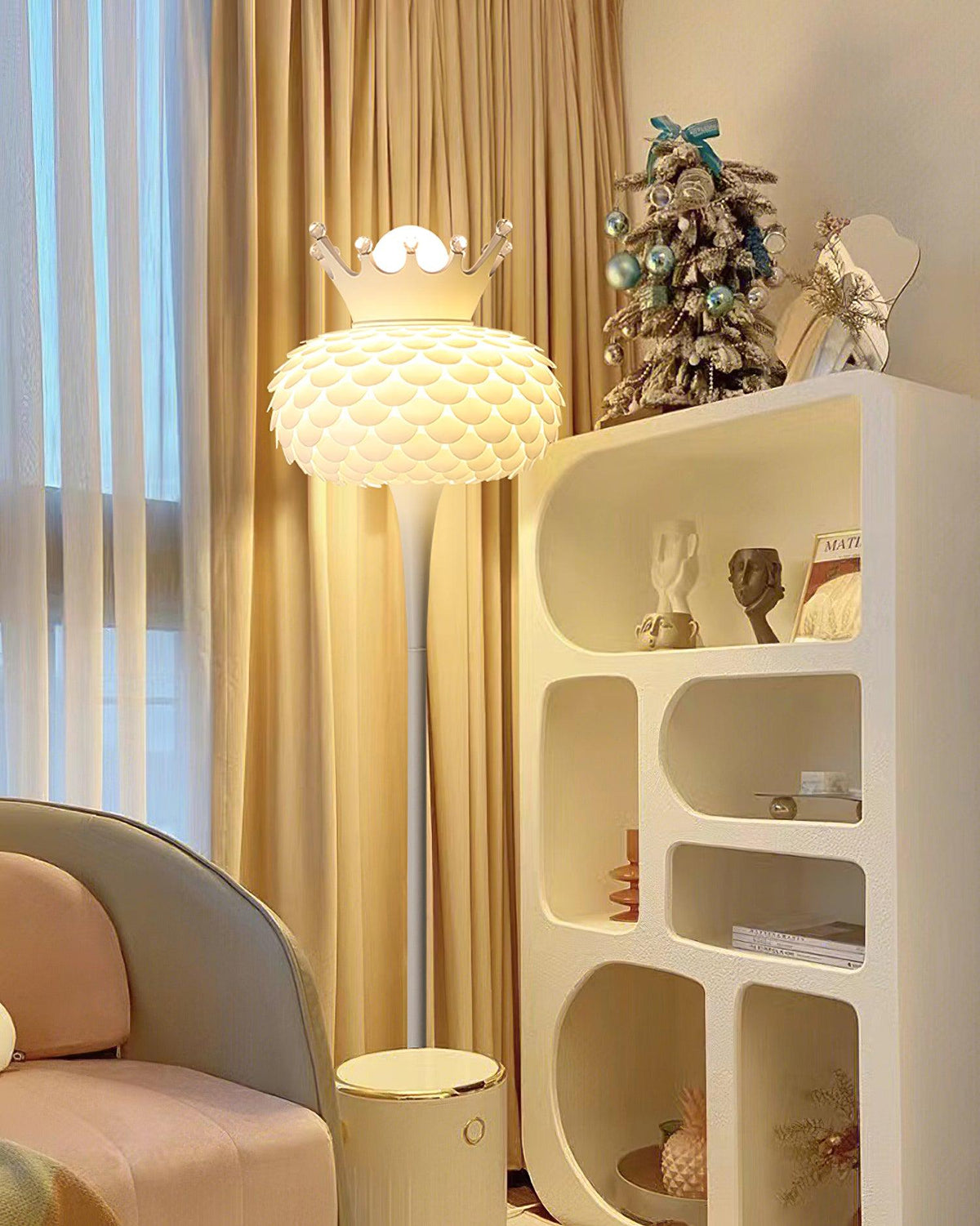 Regal moderne PVC-Stehleuchte