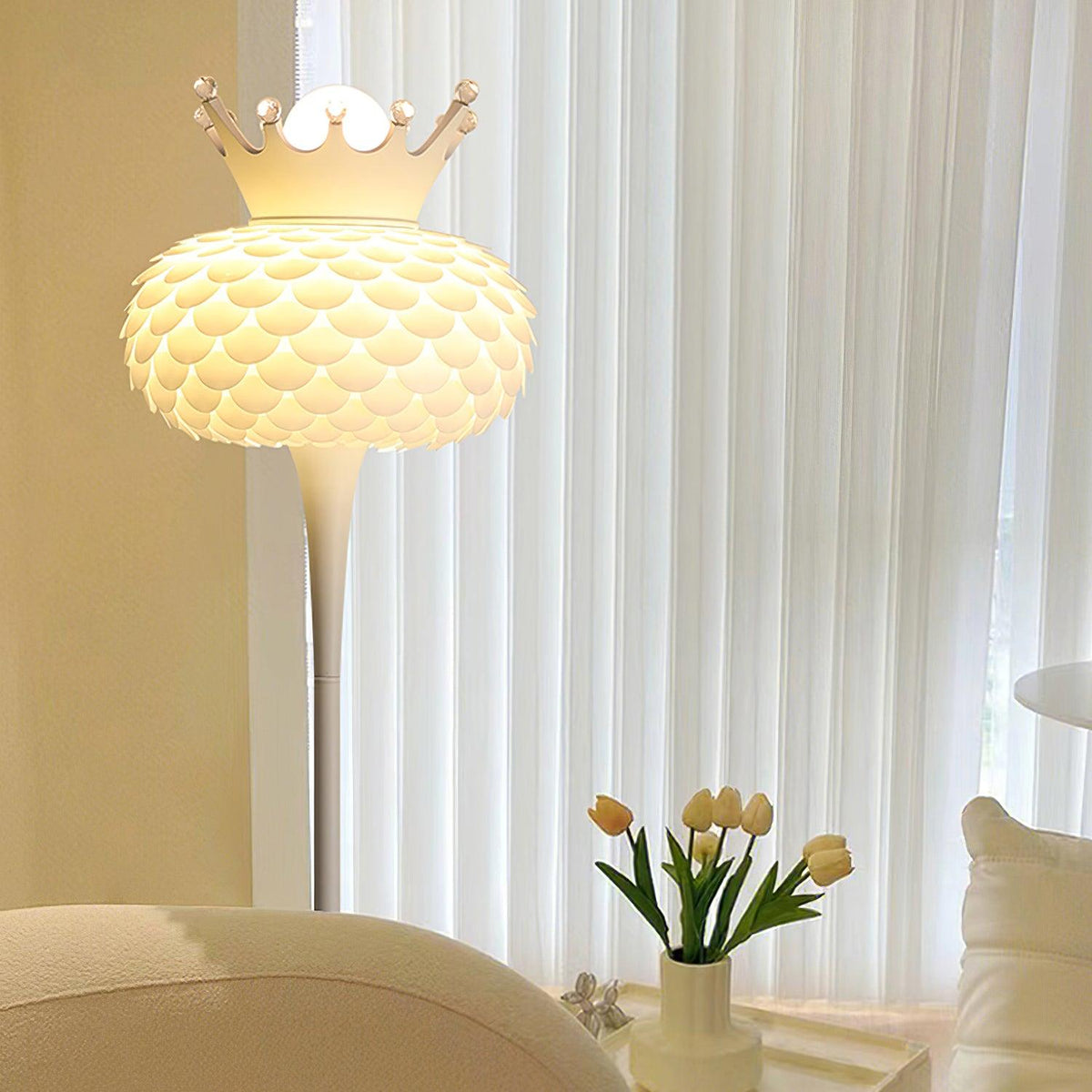 Regal moderne PVC-Stehleuchte