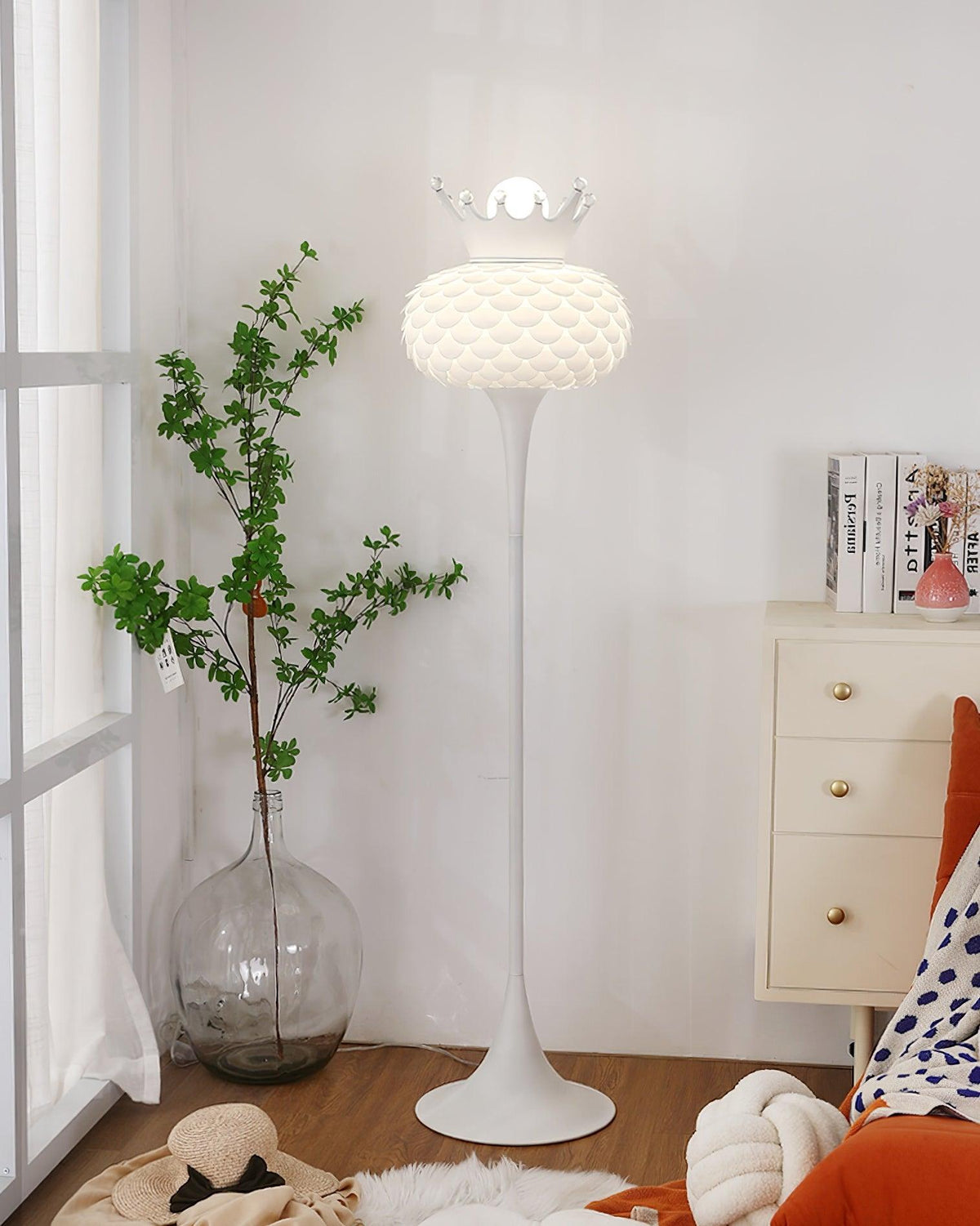 Regal moderne PVC-Stehleuchte