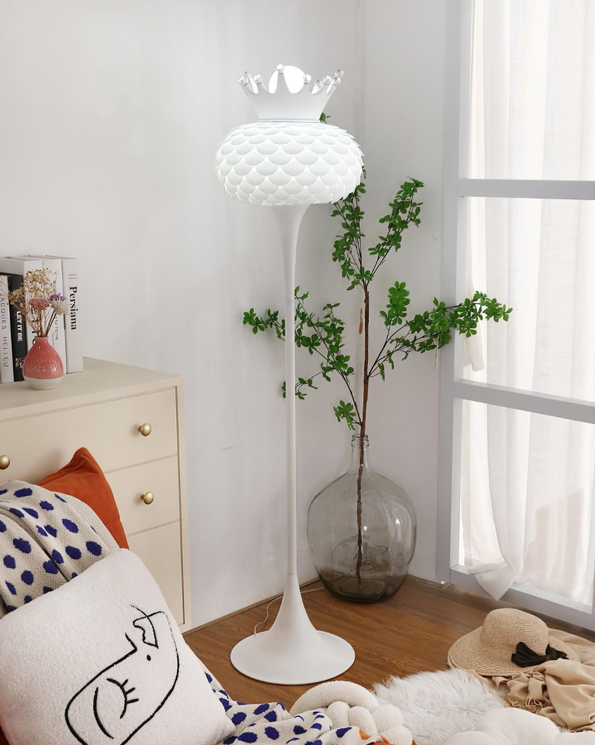 Regal moderne PVC-Stehleuchte
