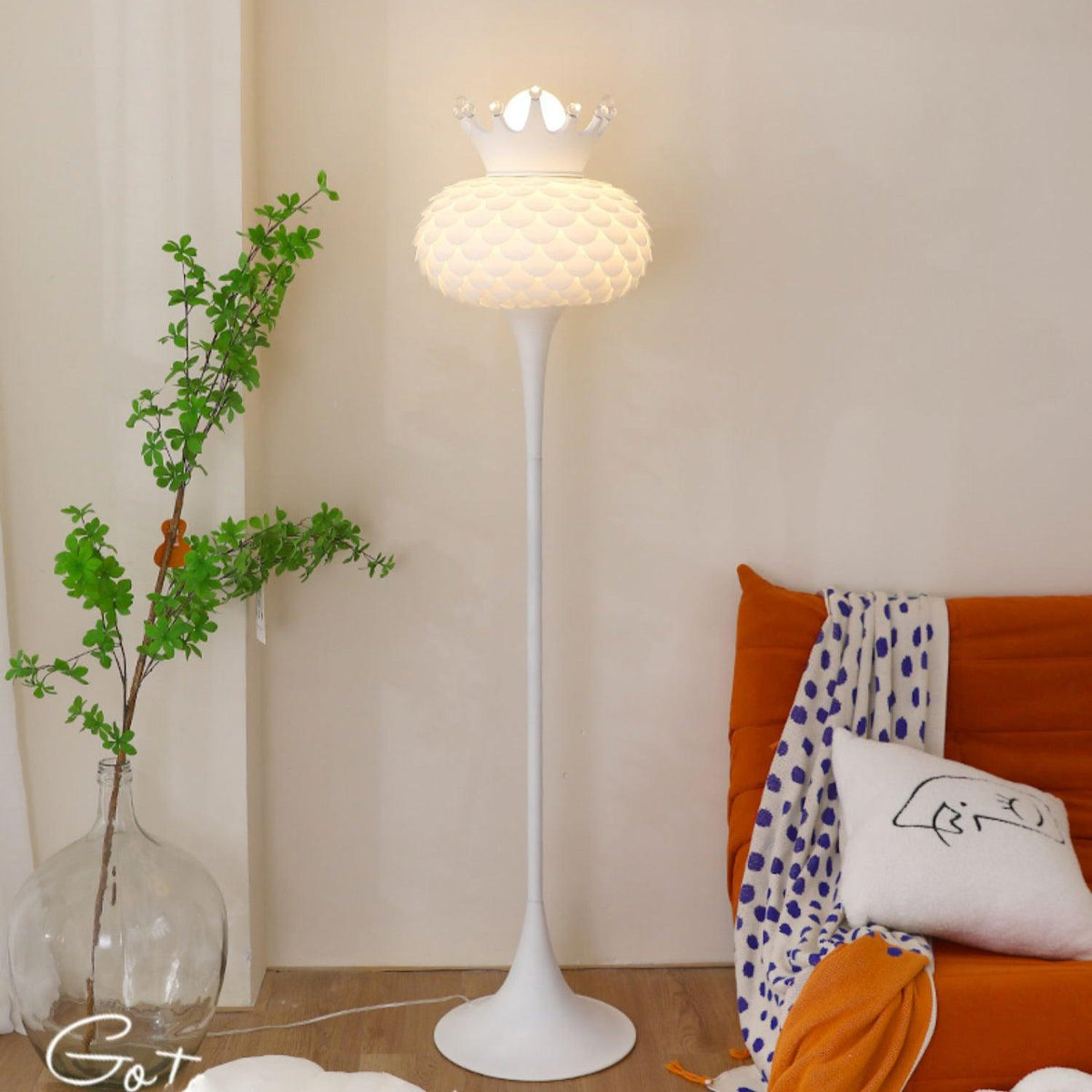 Regal moderne PVC-Stehleuchte