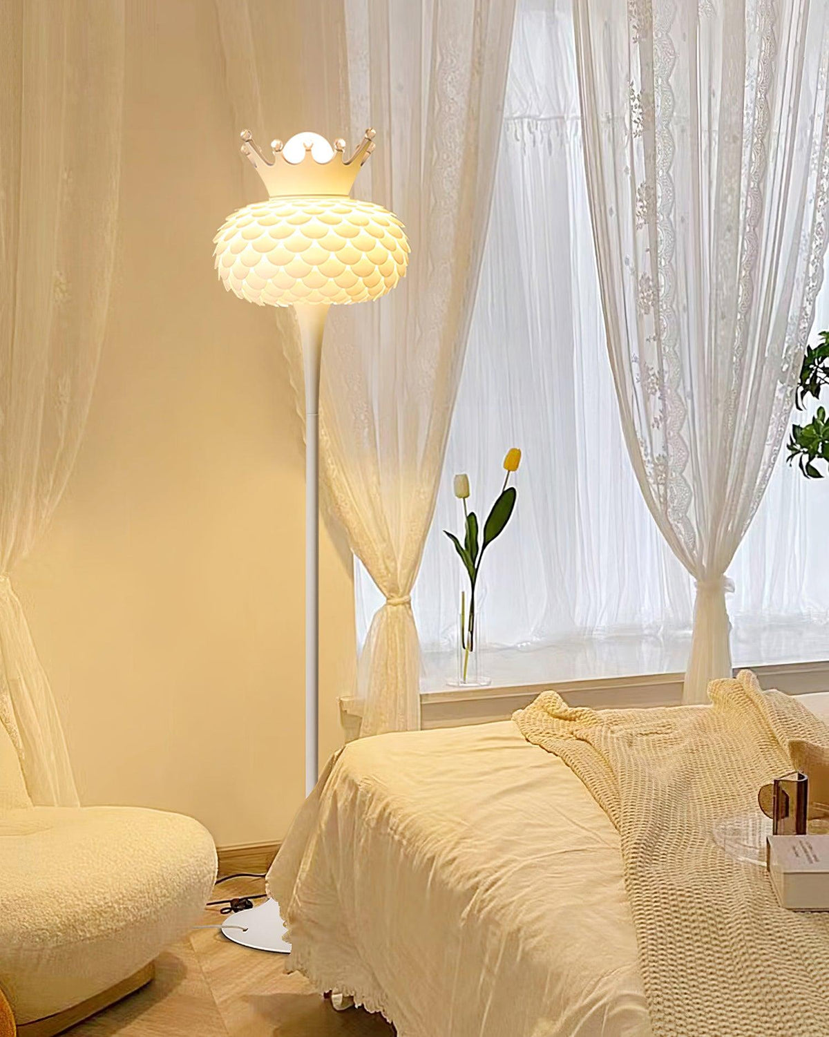 Regal moderne PVC-Stehleuchte
