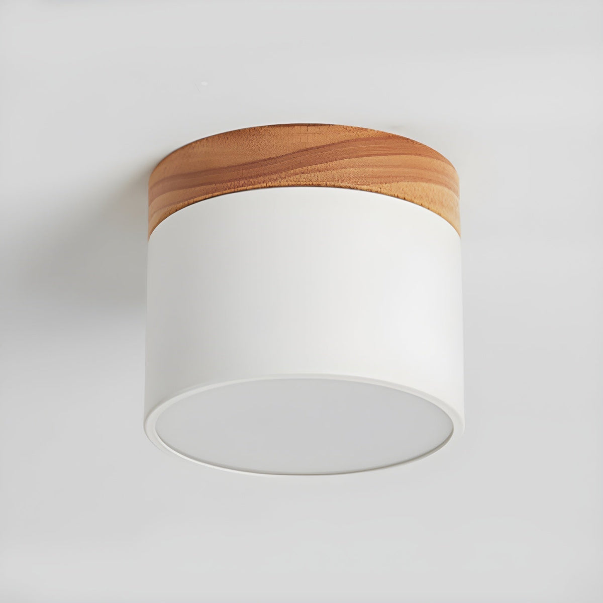 Caveleth zeitgenössische minimalistische Deckenleuchte aus Holz