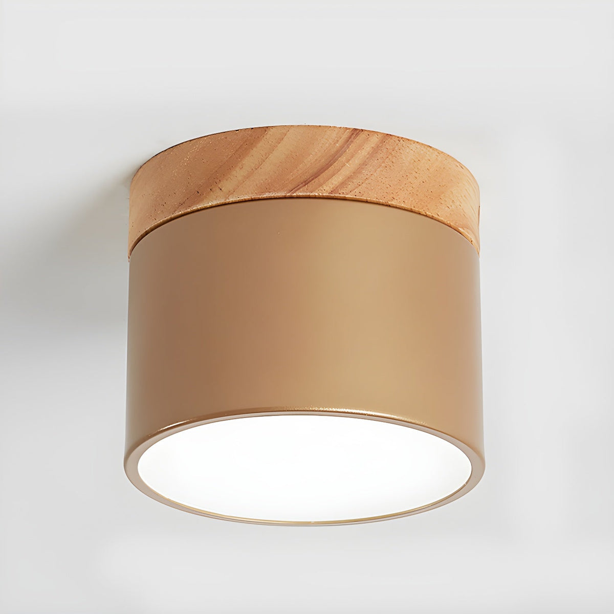Caveleth zeitgenössische minimalistische Deckenleuchte aus Holz