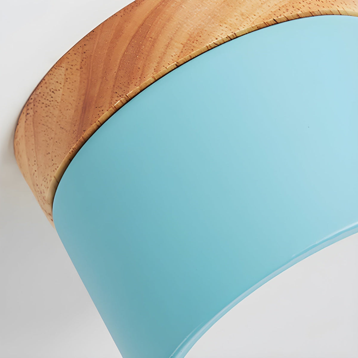 Caveleth zeitgenössische minimalistische Deckenleuchte aus Holz