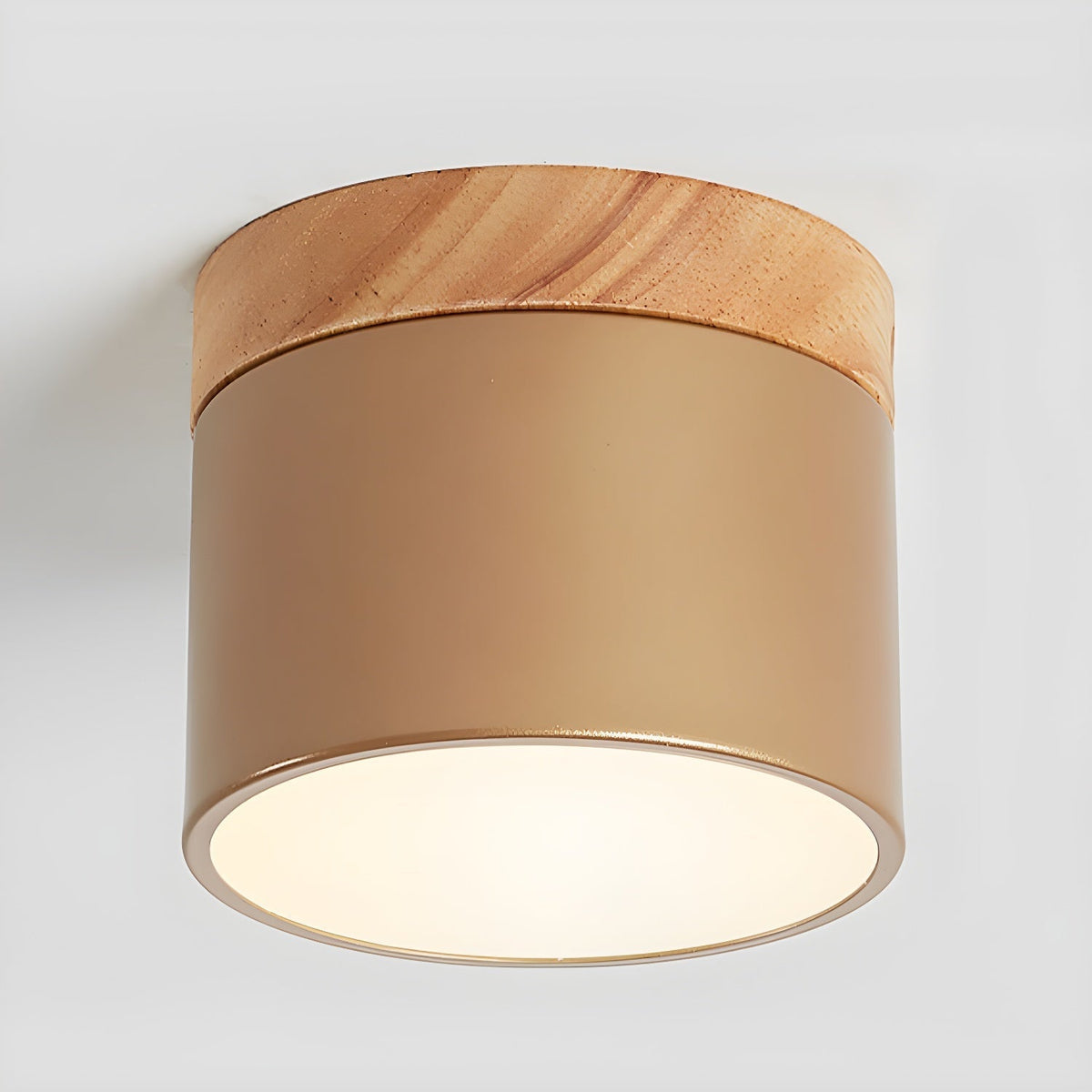 Caveleth zeitgenössische minimalistische Deckenleuchte aus Holz
