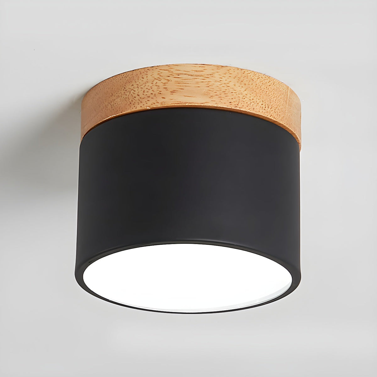 Caveleth zeitgenössische minimalistische Deckenleuchte aus Holz