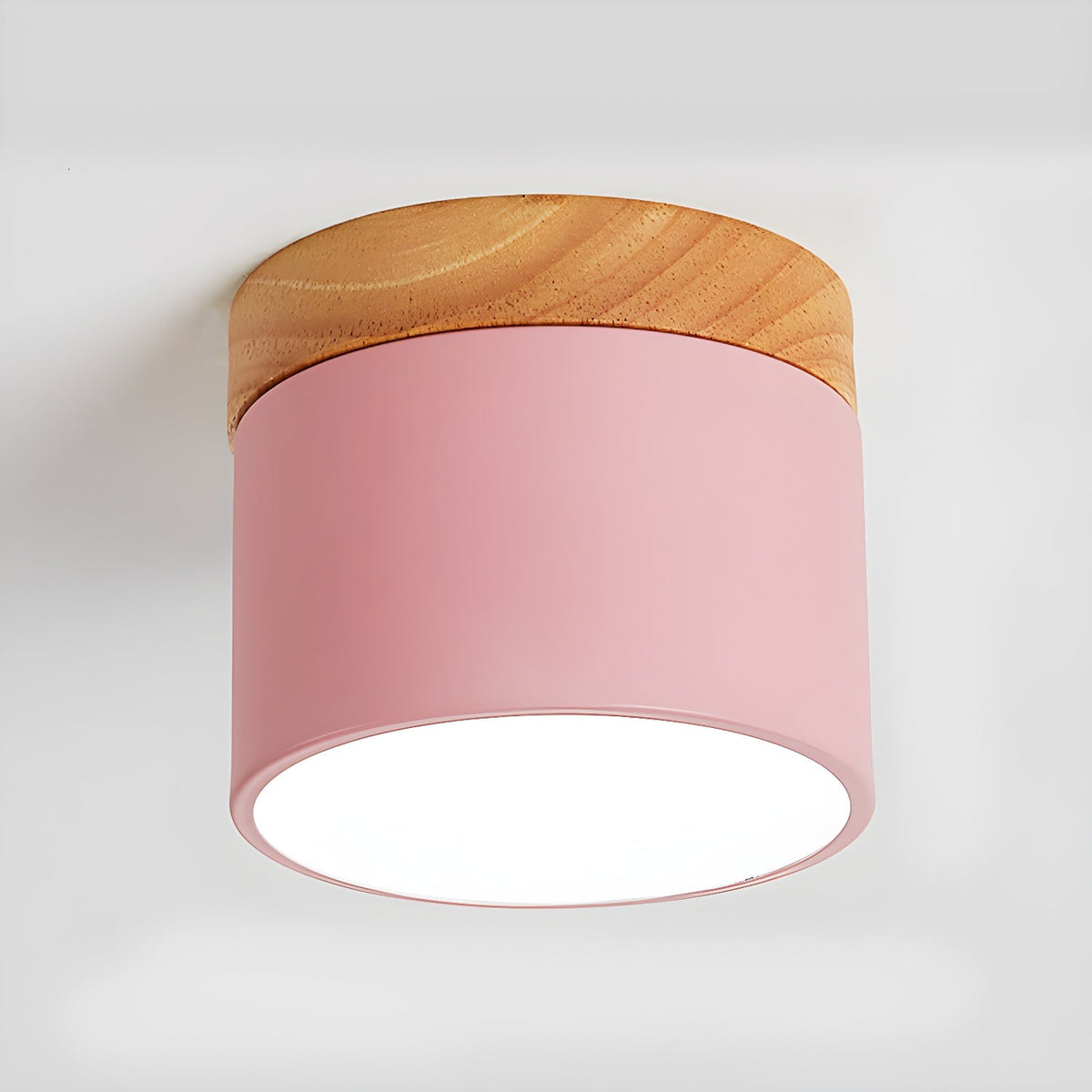 Caveleth zeitgenössische minimalistische Deckenleuchte aus Holz