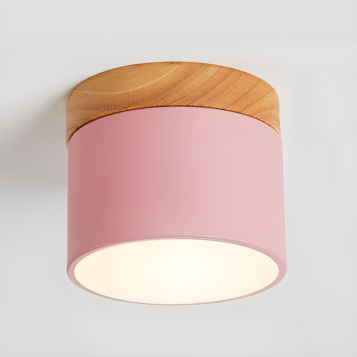 Caveleth zeitgenössische minimalistische Deckenleuchte aus Holz