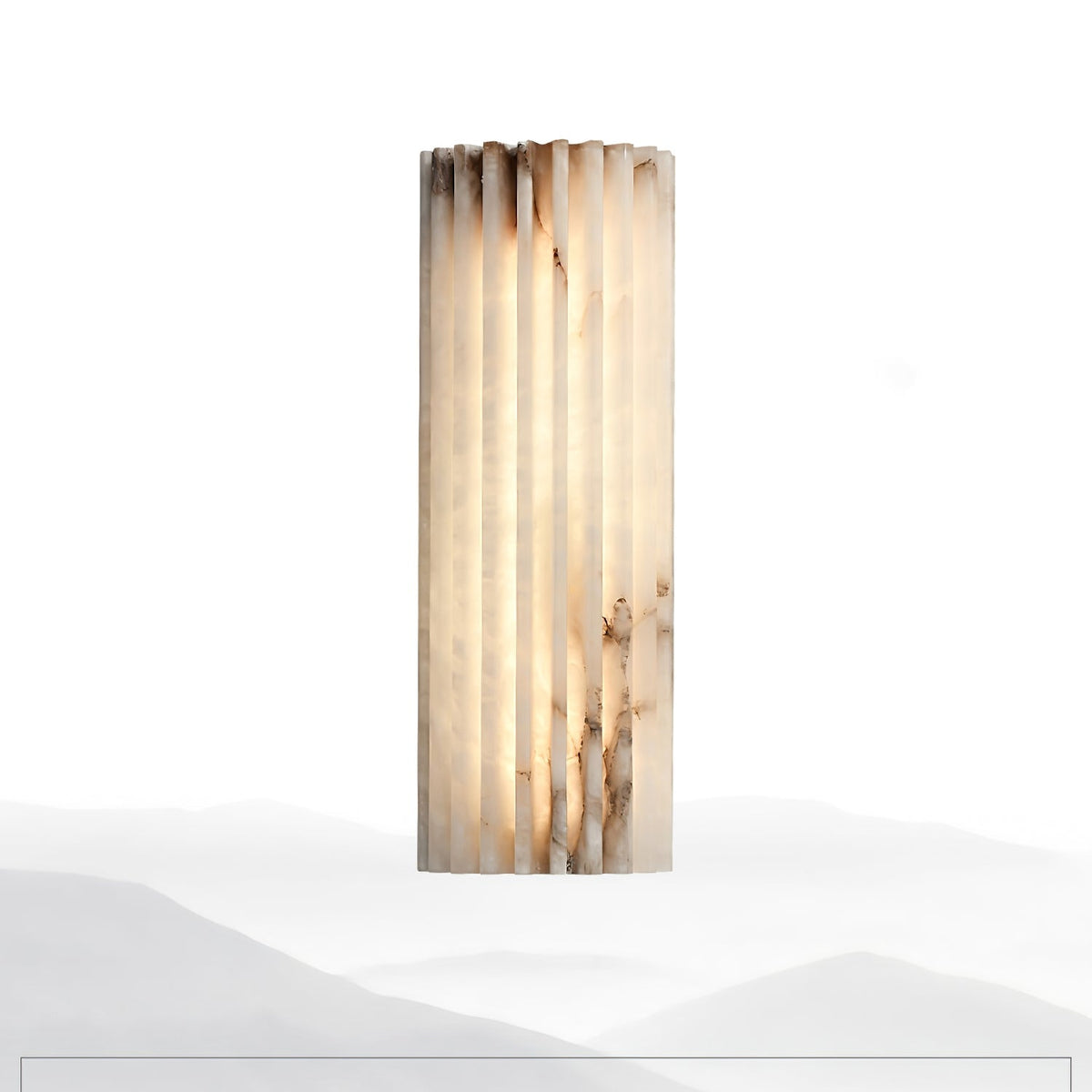 Orvian Wandleuchte Alabaster minimalistisch