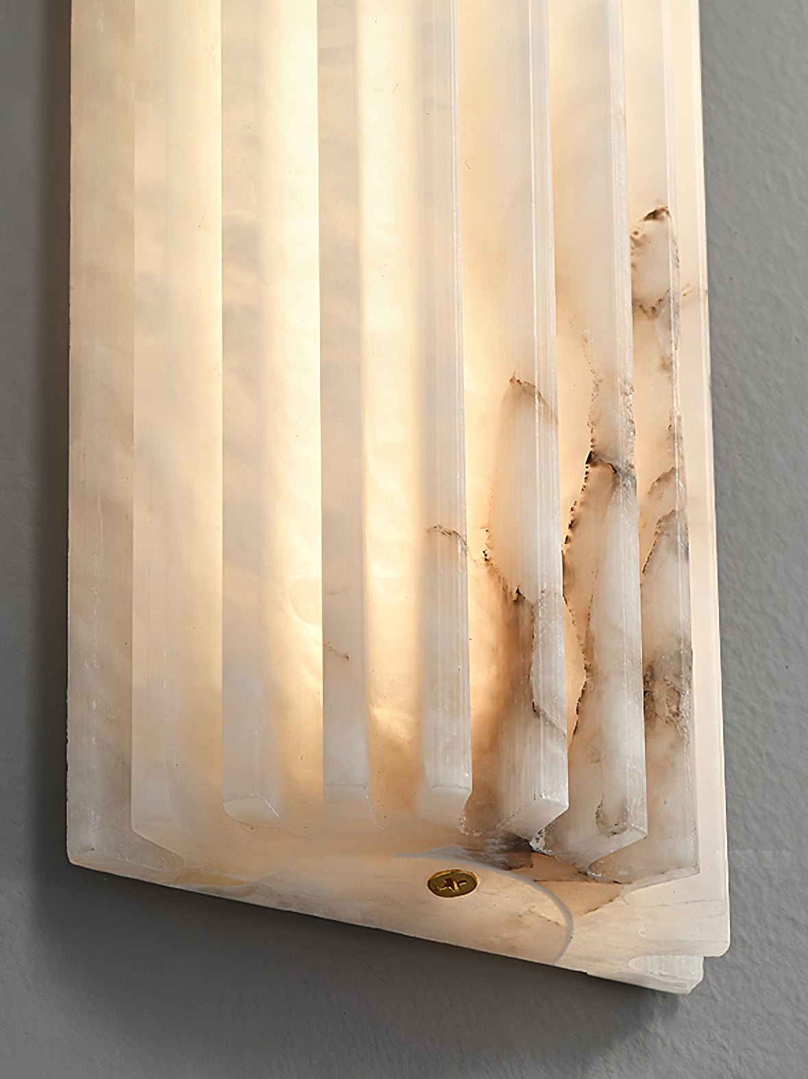 Orvian Wandleuchte Alabaster minimalistisch