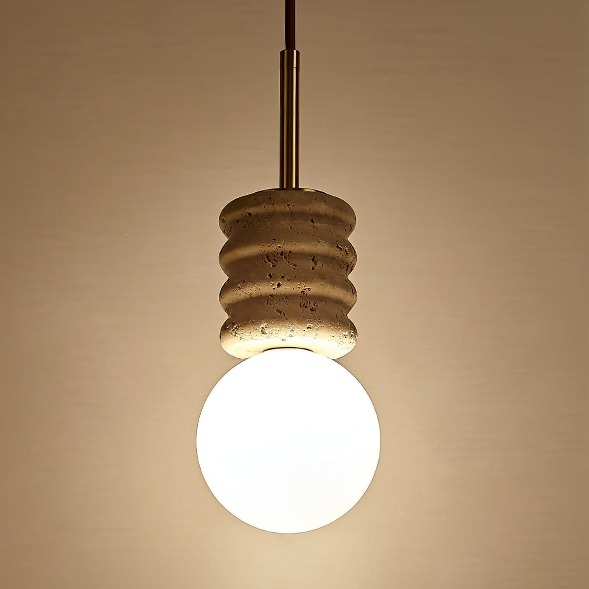 Akls Travertine Pendelleuchte