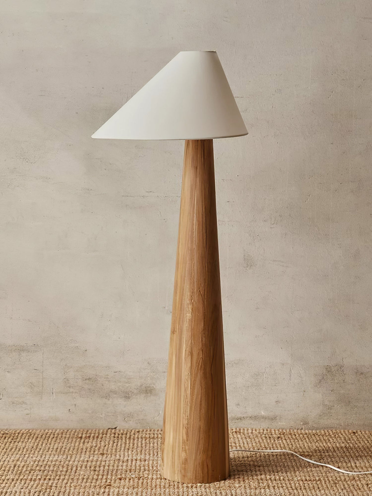 Pinnacle Minimalistische Stehleuchte aus Holz