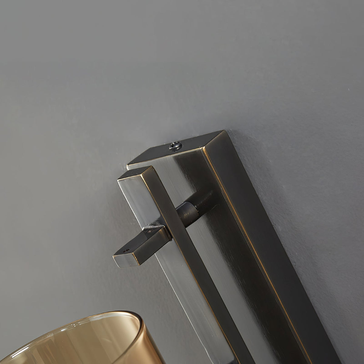 Niroxen Premium zeitgenössische Kunstglas-Wandleuchte