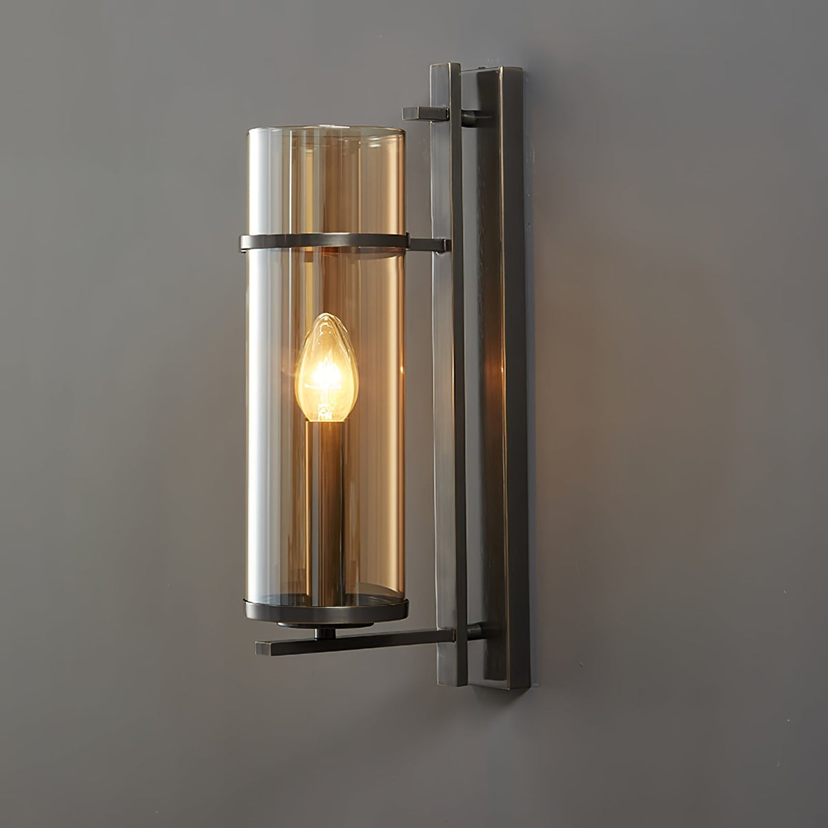 Niroxen Premium zeitgenössische Kunstglas-Wandleuchte