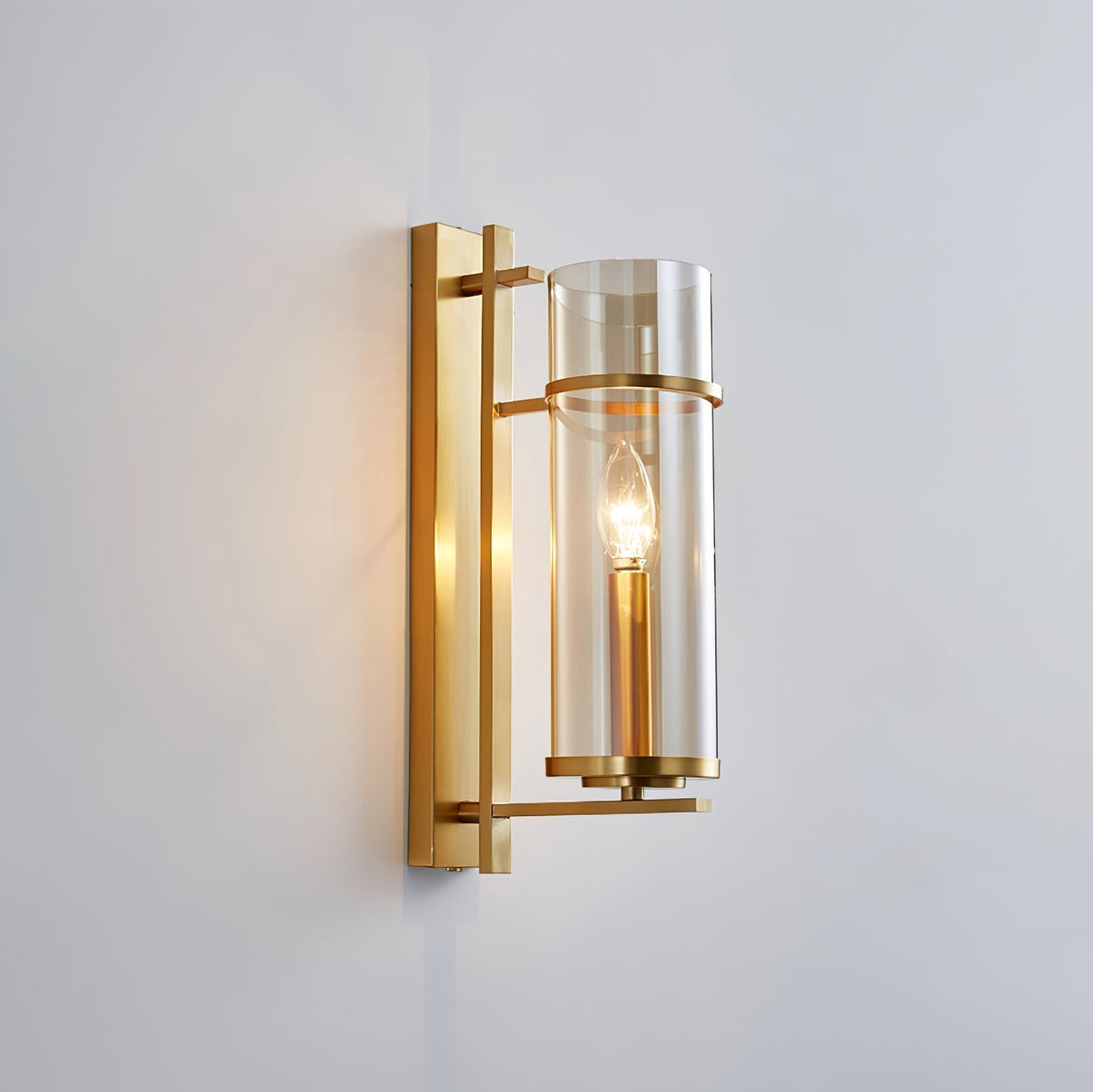 Niroxen Premium zeitgenössische Kunstglas-Wandleuchte