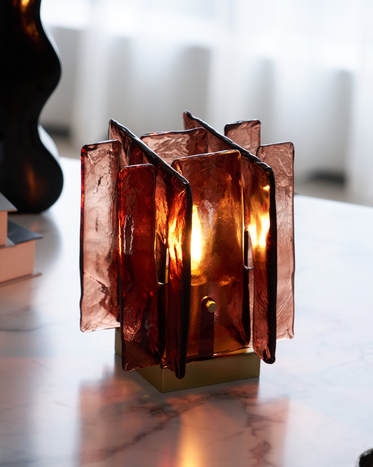 Avlaear Tischleuchte aus Glas