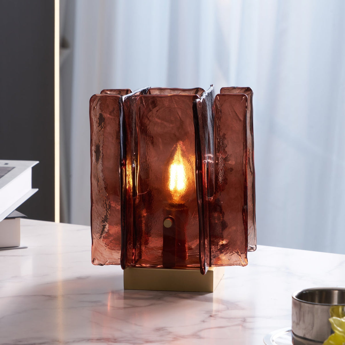 Avlaear Tischleuchte aus Glas