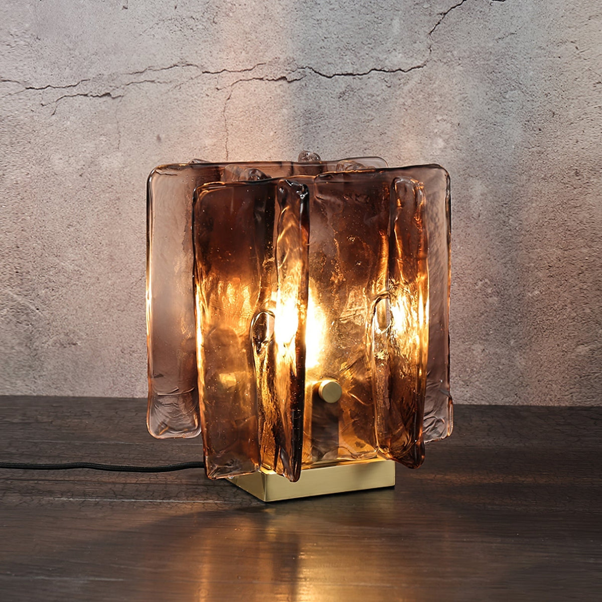 Avlaear Tischleuchte aus Glas