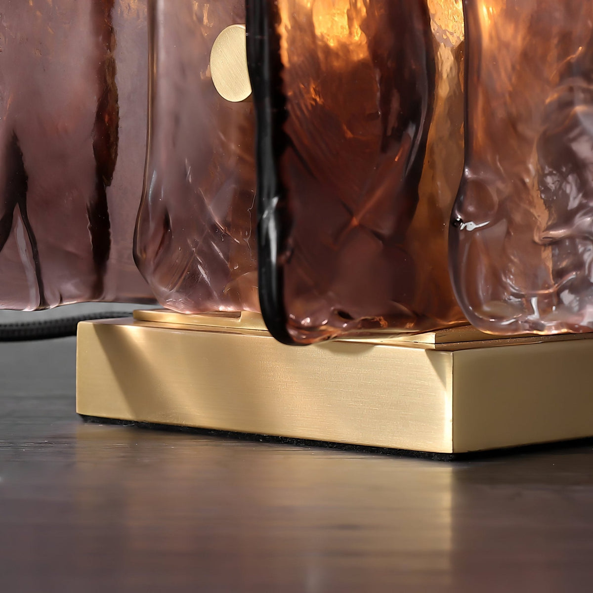 Avlaear Tischleuchte aus Glas