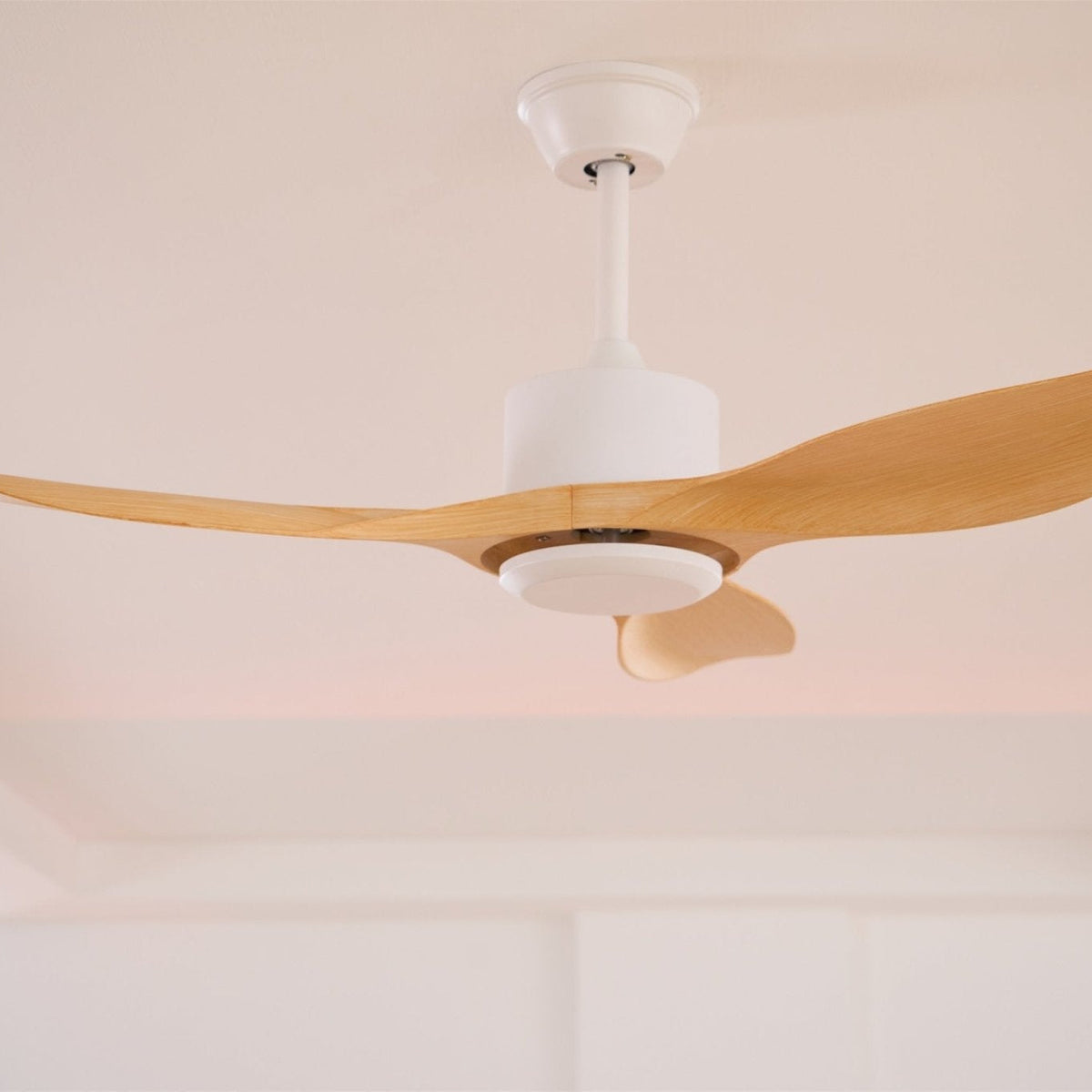 Aldaine minimalistische Holz-Deckenventilator